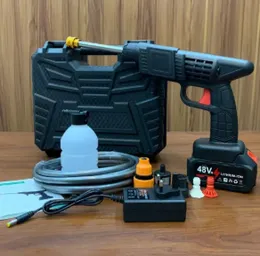 Car wash machine 48V | High pressure water spray gun set multipurpose byk home and outdoor cleaning | Electric water was
