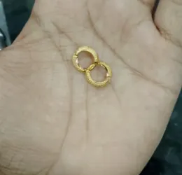 Fashion Simple Gold Plated Earrings for Women and Girls minimalist Ear jewelry