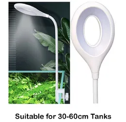 RS Electrical RS-S60 4W Clip On LED for 30-60cm Aquarium Fish Tank & Medium Fish Bowls Light Professional Clip On Super 