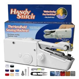 Handheld Sewing Machine with Extra Bobbins, MSDADA Portable Electric Stitch Cordless Sewing Machine with Extra Bobbin, N