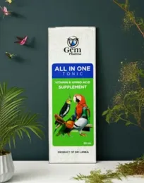 All In One Vitamin Tonic Gempharma l All in One for All birds l All in One for Pigeon l All in One for Parrot l All in O
