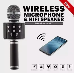 Microphone With Bluetooth wireless Professional Karaoke Mic Music Player