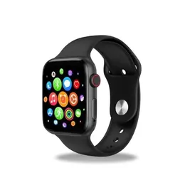 T500 Plus Smart Watch Series 6 with Bluetooth Calling, Fitness Tracker & Heart Rate Monitor – Black