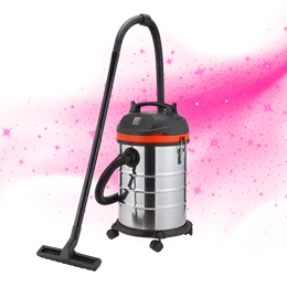 30 Liter Wet & Dry Vacuum Cleaner with Blower Function (Silver Body)