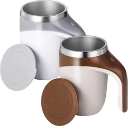 Automatic Magnetic Stirring Coffee Cup Self Mug Stainless Steel Tea Hot Chocolate Milk Suitable for Cocoa and Other Beve