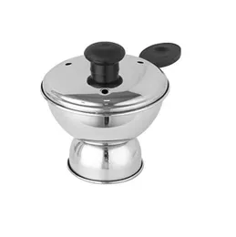 Stainless Steel Chiratta Puttu Maker With Handle
