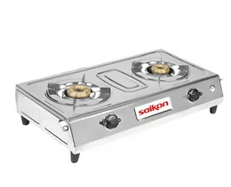 Saikon Silver Stainless Steel Gas Stove