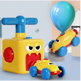 Air Power Balloon Car - Creative Inflatable Balloon Pump Air Powered Car Balloon Powered Racer Scientific Experiment Toy