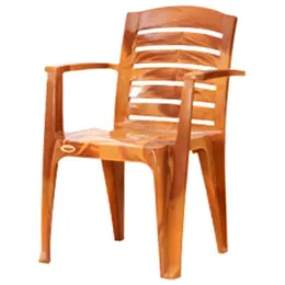 Piyestra Veranda Plastic Chair - Brown