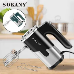 Sokany 800W Hand Mixer SK-6621 Powerful Kitchen Mixer Efficient and Easy to Use Perfect for Baking and Cooking