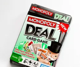 Classic Monopoly Deal Card Game Fun Portable & Exciting Card Game Version