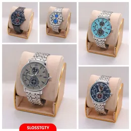 OLEVS FASHION STEEL STRAP WATCH FOR MENS -Silver, Goldtwo-tone, Black