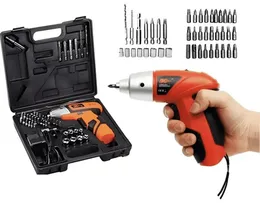 45pcs Cordless Rechargeable Screwdriver Set