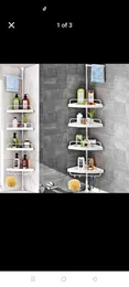 Bathroom corner shelf