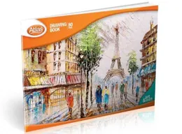Atlas Drawing Book Small 80Pages
