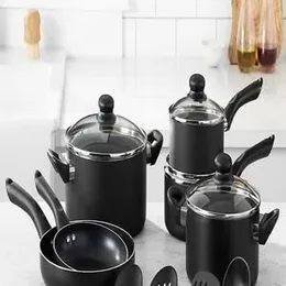 13pcs Nonstick Cookware Set Indian Cooking Set