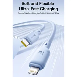 Baseus Silky Series PD 20W Soft and Flexible Fast Charging Cable