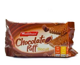 Maliban Chocolate Puff Biscuit â 100g