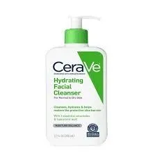 CeraVe Hydrating Facial Cleanser 236ml | Gentle Cleansing with Ceramides & Hyaluronic Acid