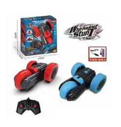 Kids Toy 3 Wheel Mini RC Stunt Threeking RC Remote Control Double Side Car (0634)