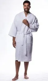 Micro Waffle Bathrobe
