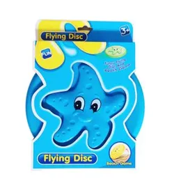 9" Flying Disc Beach Toy - Star Fish Sand Beach Toys for Kids Adults - Outdoor Entertainment Tools For Kids Adult Flying Disc Safe Outdoor Children Be