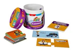 THE BOOK TREE Easy Peasy 20 Piece Big Size Profession Puzzle Set with 1 Board Book for Children