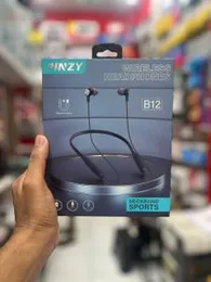 Pinzy B12 Wireless Neckband Sports Headphones.