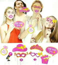 Propose Love Pink Photo Props Party Decorations