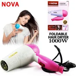 Professional foldable1000- W hair dryer machine for girls/men/women comes with 2 speeds fashion hair style machine portable