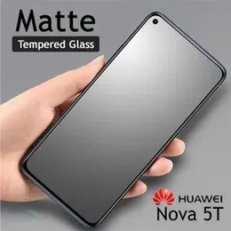 Nova 5T Stylish Full Cover Matte Texture MTB tempered Glass Protector Frosted Glass for Huawei Nova 5T