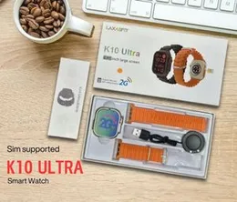 K10 Ultra Sim Supported Smart Watch 2G