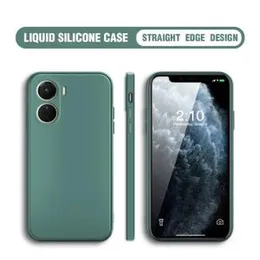 VIVO Y16 soft matte liquid silicone Case Back Cover for vivo y16 - Green