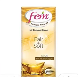Fem Gold Fair Soft Hair Removal Cream â 60â¯g
