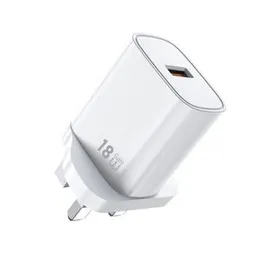 Wiwu Essen 18W USB Fast Charger White (UK)