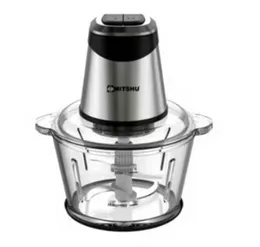 Mitshu Glass Bowl 2 liter Food Chopper/Processor