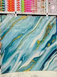 4 Pcs 3D Marble Wall Sticker - 60 X 60