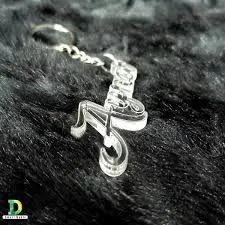 Customized Acrylic Name Key Tags With Your Lover Name, Personalized Acrylic Key Tags, Key Chain