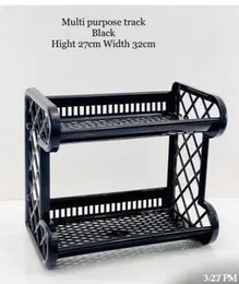 2-layer plastic rack
