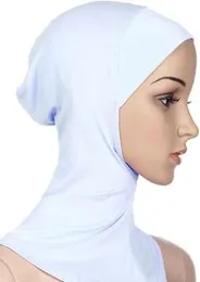 Muslim Neck Cover Head scarf Inner Hijab Caps Islamic Underscarf