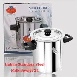 2L Indian Stainless Steel Milk Bowler