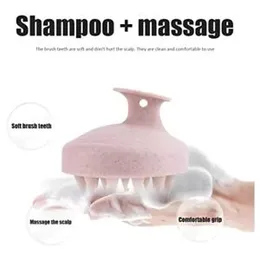 Silicone Scalp Massage Brush (P07005).