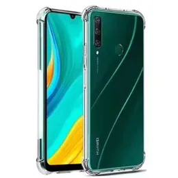 Thickballoon Shockproof Transparent Back Cover for Huawei Y7P