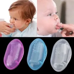 Silicone Soft Baby Finger Toothbrush, For Tooth Cleaning With Brush Box