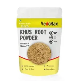VedoMax Khus Root Powder | Vetiver Root Powder | - (100 gm)