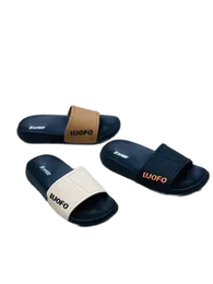 LUOFO menâs casual slide slippers - 40-44