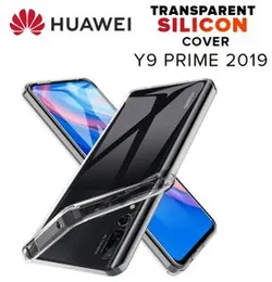 ThickBallon Clear Transparent Silicone Case back cover For Huawei Y9 Prime 2019