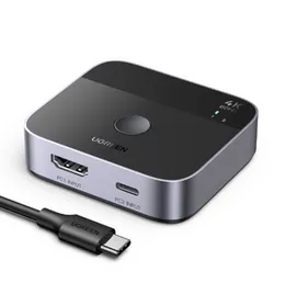 UGREEN 2 In 1 Out 4K@60Hz TYPE-C+HDMI Switch â AW503 - 55452