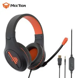 Meetion MT-HP021 Gaming Headset Backlit 1 x 3.5mm Audio Pin with Audio and USB