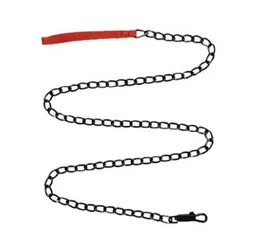 Heavy Duty Dog Chain Black Chain 1.5m Metal Dog Leash Dog Chain with Handle for Dogs Puppy Puppies